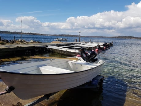 Standard Boat type Cremo 405 with a 9,8 hp 4-stroke engine